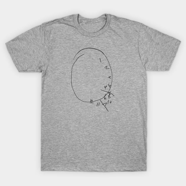 Will's Clock - Hannibal T-Shirt by huckblade